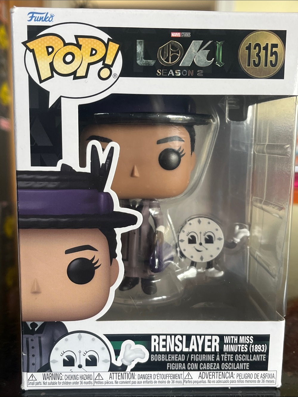 Funko Marvel Renslayer with Miss Minutes Vinyl Figure - 1315 - Loki Season 2